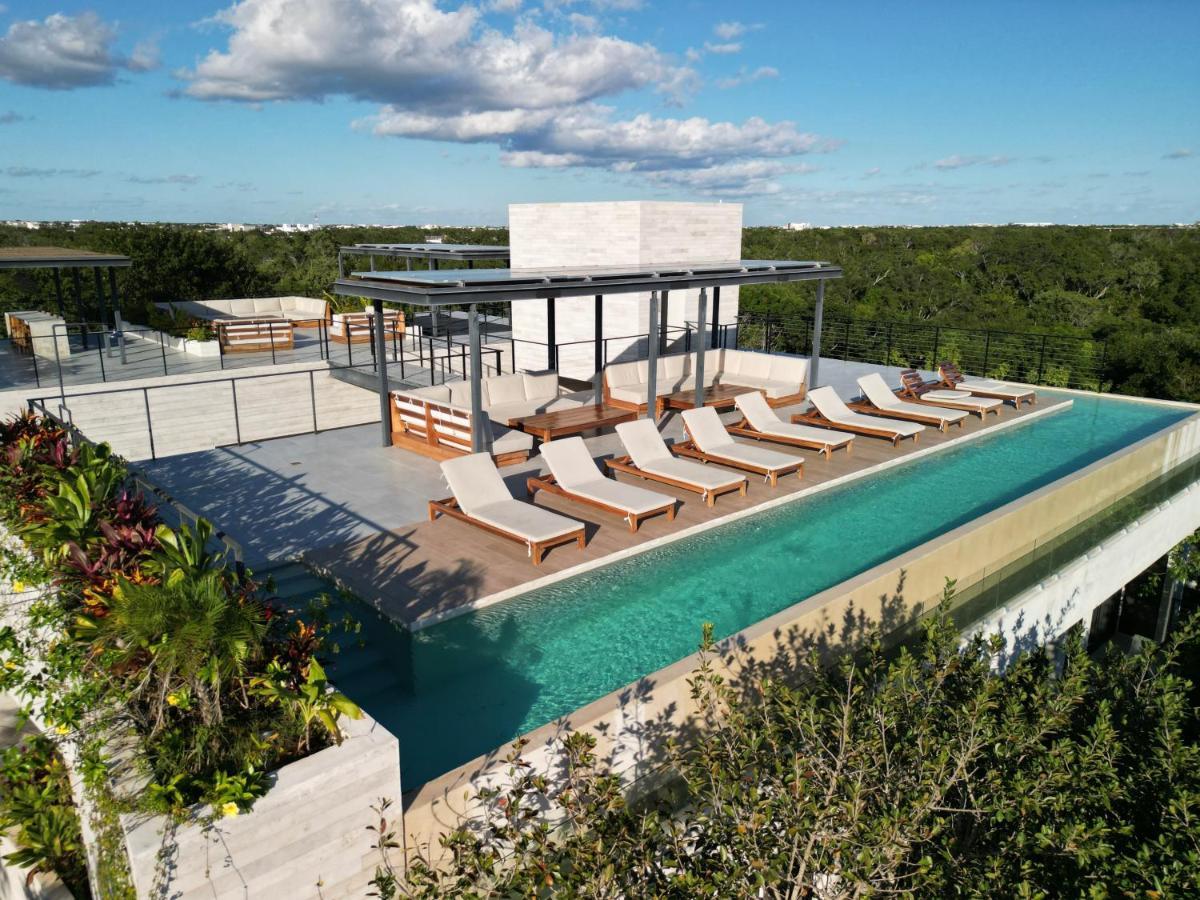 Stylish And Peaceful Jungle Studio At 525 Тулум Екстериор снимка