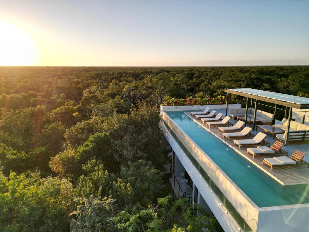 Stylish And Peaceful Jungle Studio At 525 Тулум Екстериор снимка