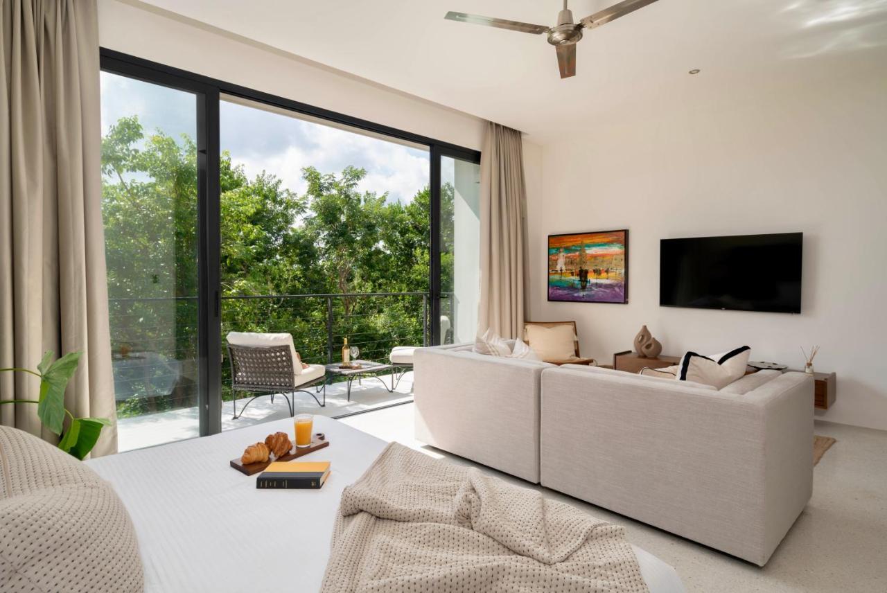 Stylish And Peaceful Jungle Studio At 525 Тулум Екстериор снимка