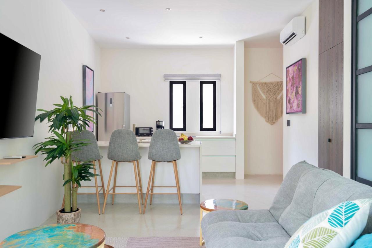 Stylish And Peaceful Jungle Studio At 525 Тулум Екстериор снимка
