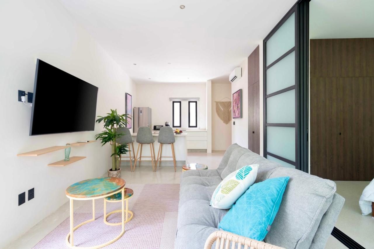 Stylish And Peaceful Jungle Studio At 525 Тулум Екстериор снимка