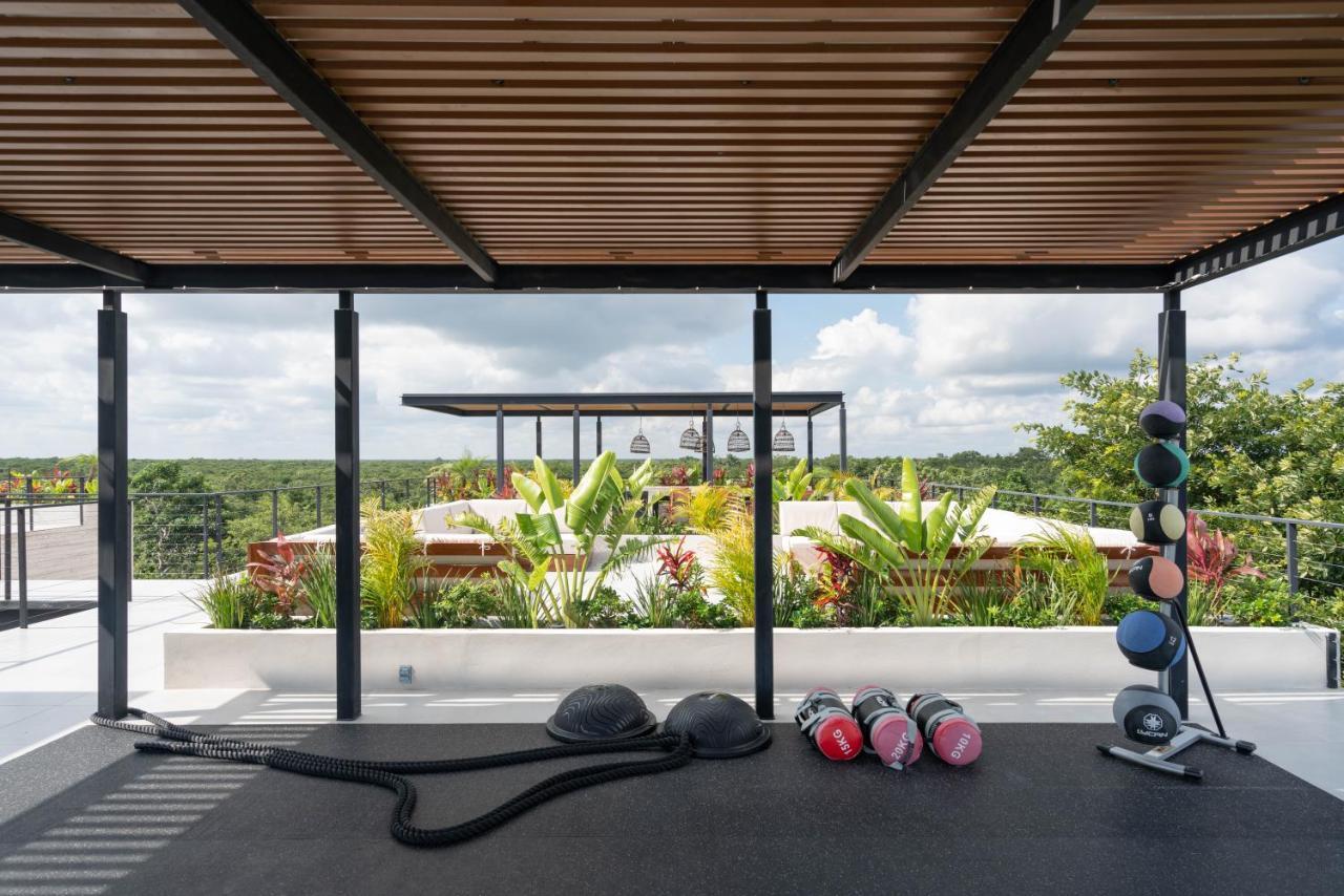 Stylish And Peaceful Jungle Studio At 525 Тулум Екстериор снимка