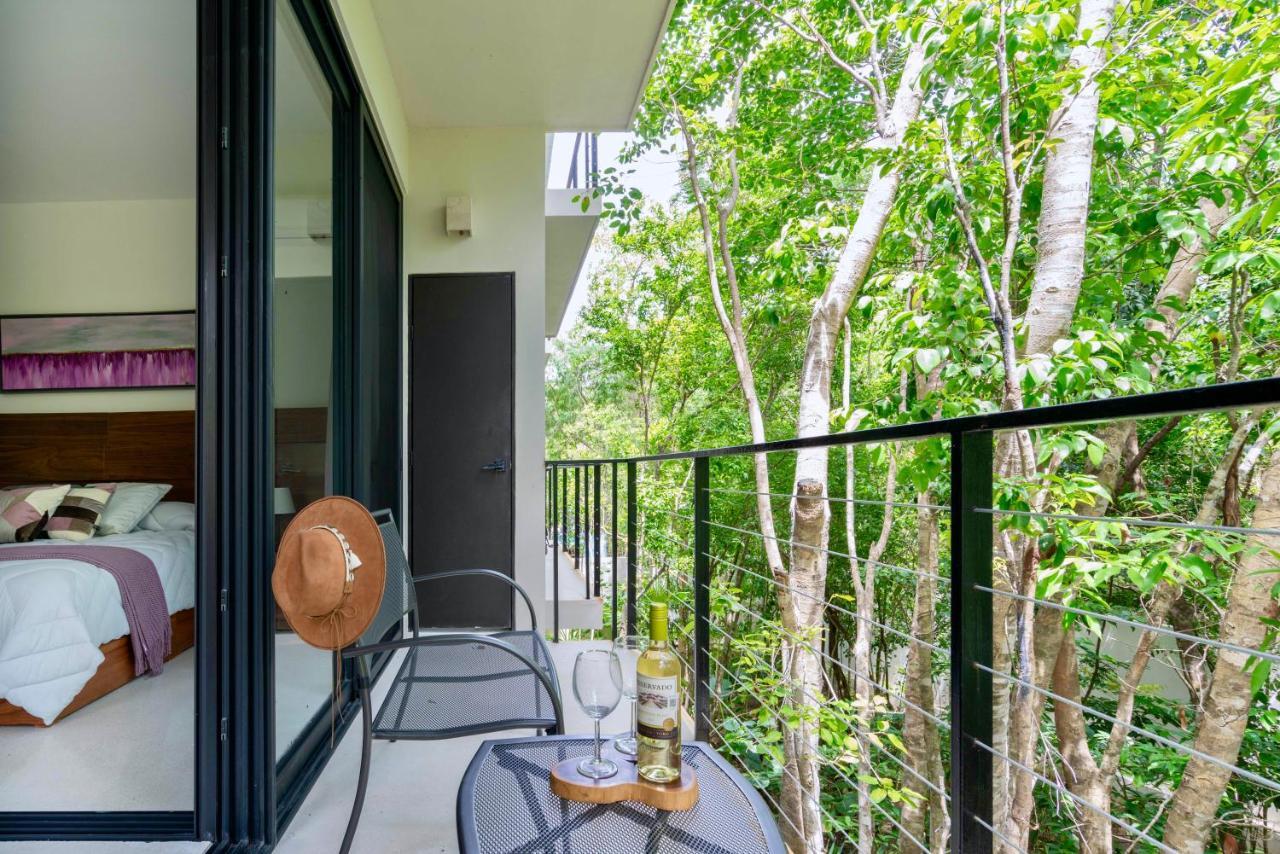 Stylish And Peaceful Jungle Studio At 525 Тулум Екстериор снимка