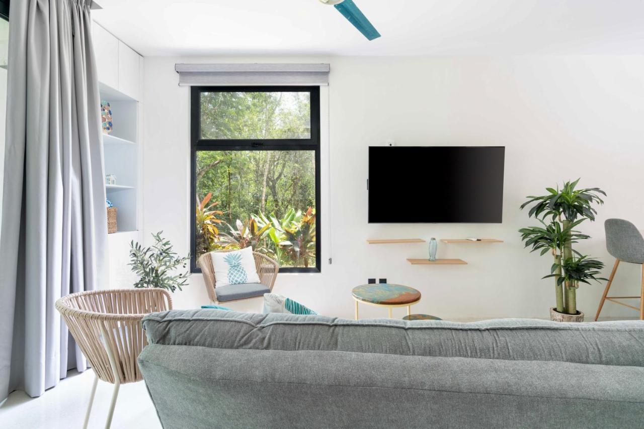 Stylish And Peaceful Jungle Studio At 525 Тулум Екстериор снимка